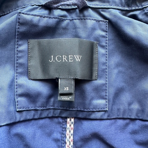 J. Crew Navy downtown Field Jacket XS - Picture 3 of 6